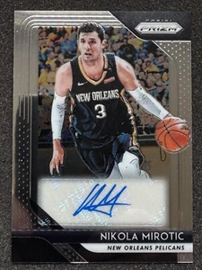 2018-19 Prizm SIGNATURES Nikola Mirotic #S-NMT New Orleans Pelicans - Picture 1 of 2