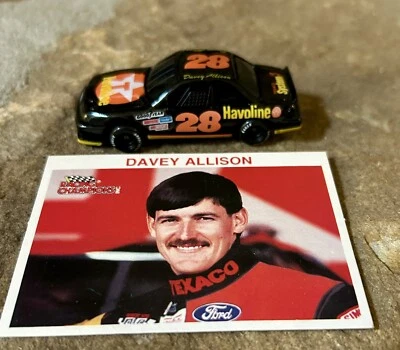 Coche diecast Davey Allison Havoline 1989 vintage, número 28, NASCAR vintage Foto 1 de 4