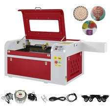 Neu CO2 Laser Graviermaschine 60W Laser Engraving Engraver Schneider Hochpräzise