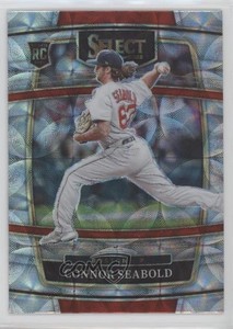 2022 Panini Select Concourse Scope Prizm Connor Seabold #5 Rookie RC
