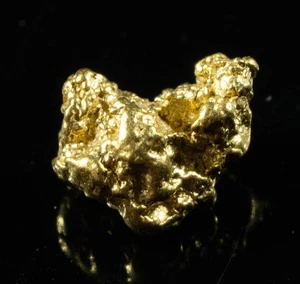 #67 Alaskan BC Natürliches Goldnugget 0,60 Gramm Original - Bild 1 von 4