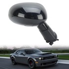 Right Side Wing Mirror Heated Manual Fold Black For Dodge Challenger 2015-2019