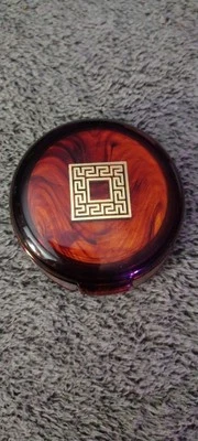 1970s NOS Revlon Super Sheer Love-Pat Transparent Pressed Powder Tortoise Compct - Image 1 of 4