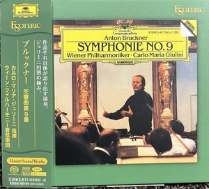 Esoteric SACD Bruckner 9th Symphony Vienna Philharmonic DSD Hybrid New JAPAN - Picture 1 of 4