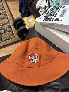 Sombrero cubo hamburguesa noche tocino Wendys Montgomery galletas MiLB sorteo 2023 - Imagen 1 de 8
