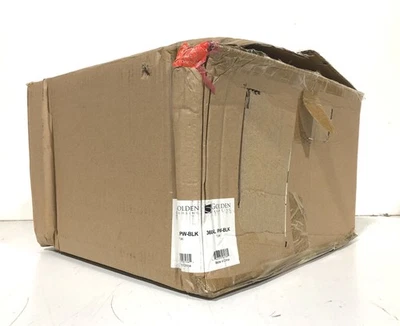 Iluminación dorada Duncan 14 pulgadas Colgante y varilla de peltre de 1 luz tono negro mate Foto 1 de 3