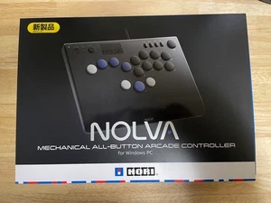 Hori Nolva Mechanical All-Button Controller for Windows PC Leverless with Box - Picture 1 of 4