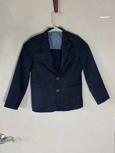 Nordstrom Boys / Kids Navy Gold Button Blazer Size 7 - Picture 1 of 8