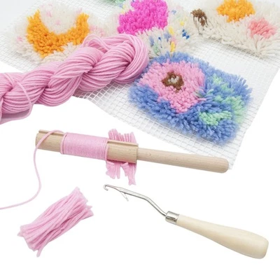 Kits Segmental Embroidery Tool Rug Carpet Latch Hook Yarn Cutter Rug Yarn Tool - image 1 of 4