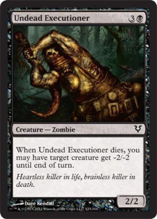 Undead Executioner -Foil Light Play MTG Avacyn Restored - Image 1 of 1