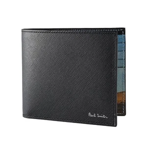 Paul Smith Cartera Plegable Sin Monedero Globo Para Hombre Negro 4832 MBALLO 79 Cartera - Imagen 1 de 5