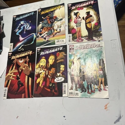 Runaways by Rainbow Rowell TPB Set Vol.  32-35 37-38 (Marvel Comics) - Image 1 of 4