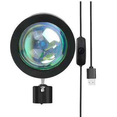 Projektions AtmosphäRen Lampe LED  Licht, USB Projektor 360 Grad Rotat1075 - Bild 1 von 4
