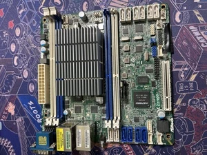 ASRock Rack C2750D4I M-ITX NAS Mainboard 12 SATA 8 Core CPU - Bild 1 von 2