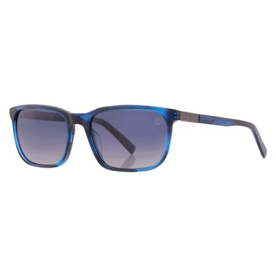 Gafas de sol Timberland polarizadas a humo rectangulares para hombre TB9318 90D 56 Foto 1 de 4
