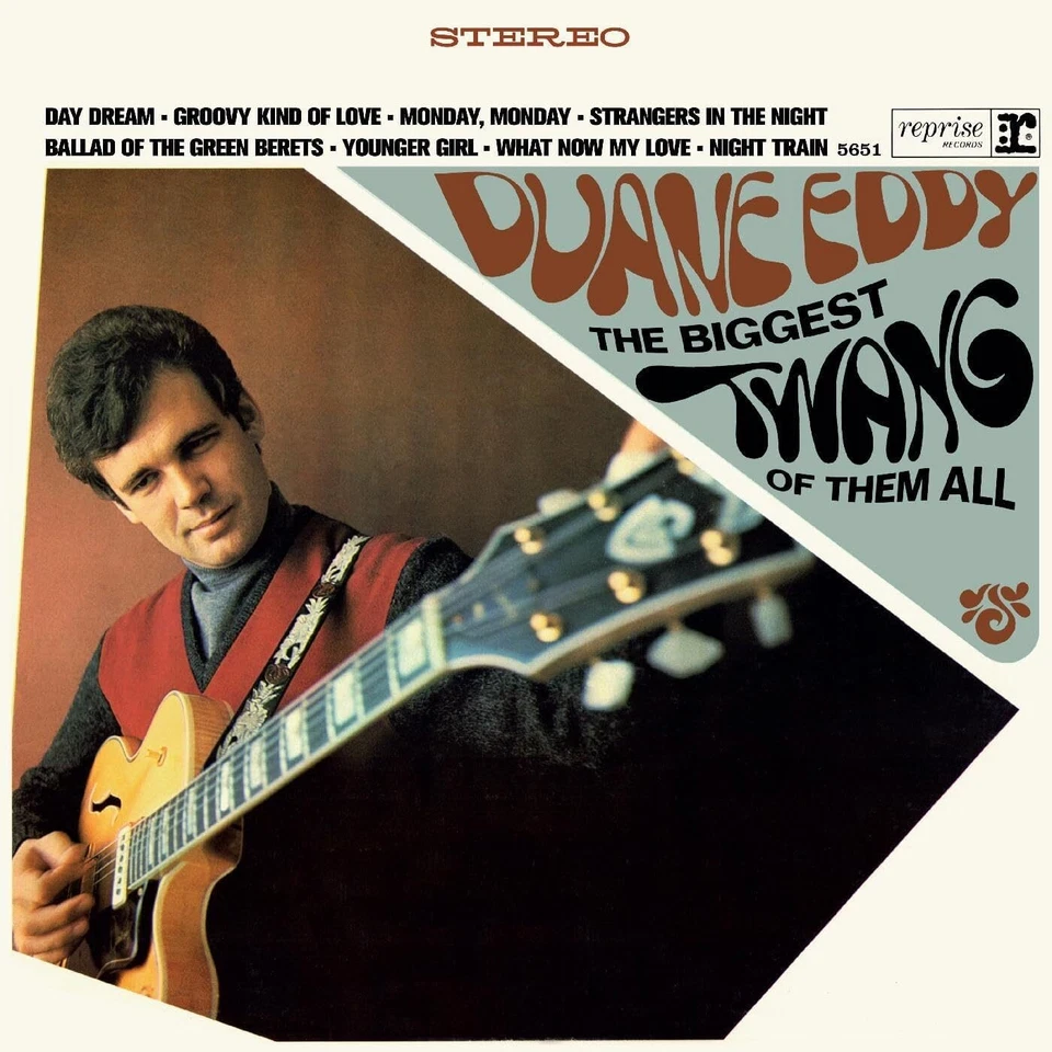 Duane Eddy The Biggest Twang of Them All (Vinyl) 12" Album (Clear vinyl) - Image 1 of 1