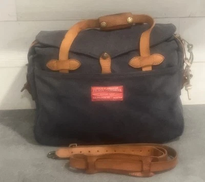 Rare Filson x Nanamica 257 Rugged Twill Briefcase | Red Label | Made in USA - Image 1 of 4