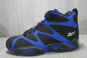 New 2014 Reebok Kamikaze 1 Mid “Blue Print” Shoes Size 11 Shawn Kemp - Picture 1 of 6