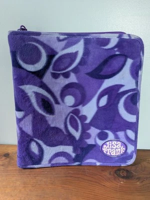 Carpeta con cremallera de 3 anillos púrpura difusa Lisa Frank Foto 1 de 4