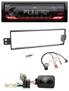 JVC DAB Lenkrad Bluetooth USB Autoradio für SsangYong Rexton 2003-2006 ohne Tele - Bild 1 von 9