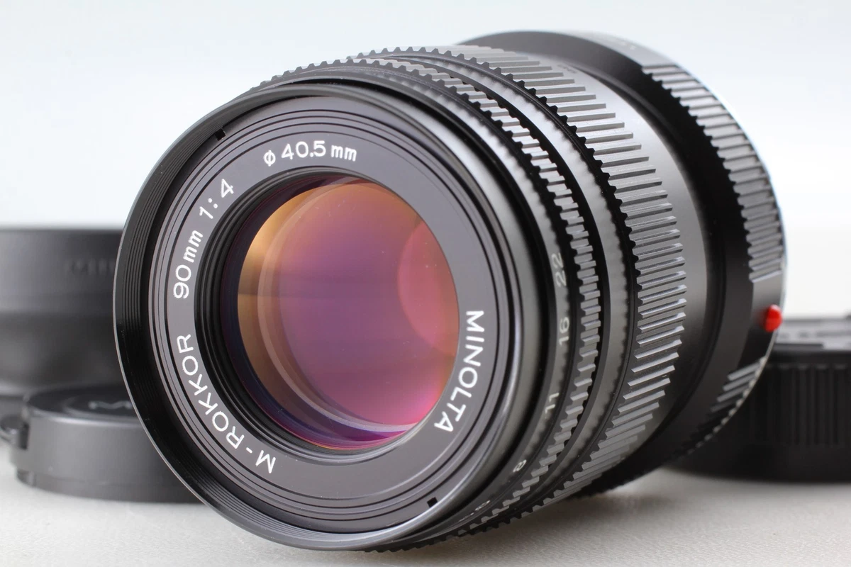 Minolta f/4 Camera Lenses 90mm Focal for sale | eBay