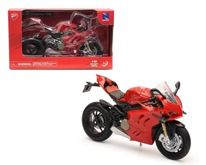 New Ray 1:12 2016 Ducati Panigale V4S Motorcycles 58253 Red Diecast New In Box  - Picture 1 of 1
