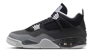 Air Jordan 4 Retro 'Fear' Men's Black/Grey Trainers Sneakers Size-. UK. 13 - Picture 1 of 8