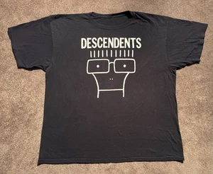 Descendents Punk Band T-shirt Sz XL Milo Logo Graphic Print Y2K 90s Music - Picture 1 of 7