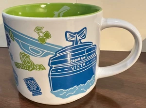 Carnival Cruise VISTA - SCHIFFE SERIE Tee Kaffee Becher 14 Unzen EUC - Bild 1 von 7