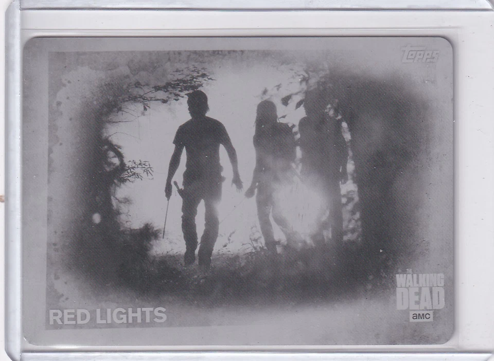 Topps  2016 Walking Dead Season 5  Metal Printing Plate 1-1 Black #67 - Image 1 of 1