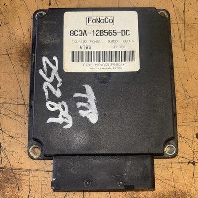 2008-2010 FORD F250 F350 6.4L 8C3A-12B565-DC TRANSMISSION COMPUTER TCM TCU - Image 1 of 4