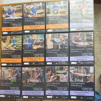 Fine Furniture Making Series 1 'Chisel and Plane Sharpening' Artisan DVD - Image 1 of 4