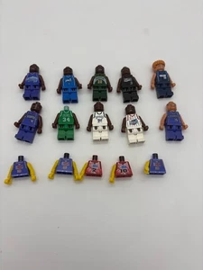 Menge 10 Lego NBA Basketball Spieler Minifiguren Iverson Garnett Nash Pierce - Bild 1 von 8