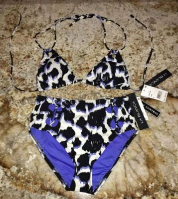 Купальник бикини женский LA BLANCA In The Shadows слайд с бретелью через шею 2 шт. высокая талия 6 - Изображение 1 из 4