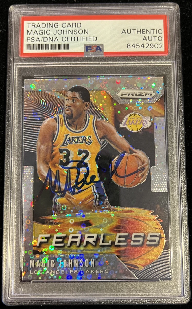 スポーツ選手 Panini Magic Johnson auto /35 スポーツ選手 Panini