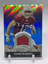 2010 Topps Bowman Sterling Rookie Patch /99 Andre Roberts #BSR-AR