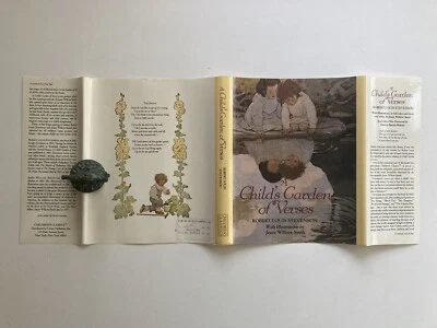 DUST JACKET for A Child's Garden of Verses by Robert Louis Stevenson VERY GOOD - Image 1 of 3