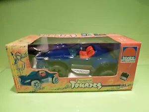 VINTAGE TAMIYA NIKKO TRONICO PEUGEOT TOUAREG - BLUE 1:18 - NMIB - RADIO CONTROL - Imagen 1 de 9