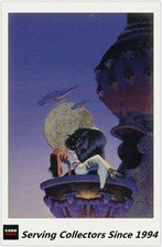 1994 FPG FANTACY ART TRADING CARD RICHARD HESCOX METALLIC STORM CARD MS4