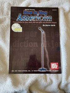 HOW TO SING AMERICAN - Mel Bay Book & CD - Picture 1 of 6