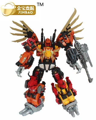 JINBAO Red-W/T EXTRA UPGRADE KITS G1 Oversize MMC Predaking Feral Rex FIGURE - Image 1 of 4