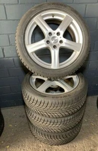 VW ENZO Komplettrad Satz Winterreifen, 7J x 17" ET39 mit 205/50 ca.7,5 mm - Bild 1 von 7