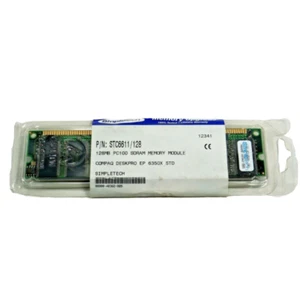 New SimpleTech STC6611/128 128MB PC-100 Non-ECC SDRAM 168 pin DIMM - Picture 1 of 5
