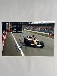 NELSON PIQUET JUNIOR "Renault" Formel 1 signed Foto 20x30 Autogramm autograph - Picture 1 of 1