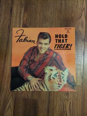 Fabian- Hold That Tiger - 12" VINYL RECORD 1959 Chncellor Records CHL-5003 - Image 1 of 4