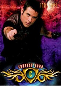  RITTENHOUSE - FARSCAPE SEASON TWO CONTEST CHASE CARD LETTER C - JOHN CRICHTON