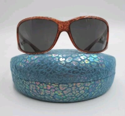 Gafas de sol Laura Biagiotti vintage de gran tamaño glamorosas marrón tostado color dorado Foto 1 de 4