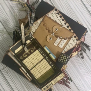 Charming Vintage Junk Journal Scrapbook - Picture 1 of 14