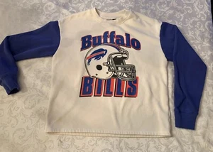 Junk Food Clothing Buffalo Bills Sweatshirt Crew Neck Adult S Activewear - Picture 1 of 10