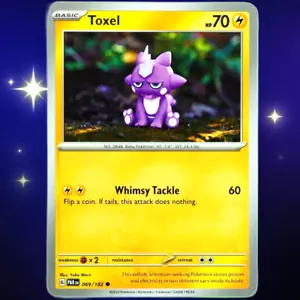 Toxel - Común - Juego de cartas coleccionables Pokémon Scarlet & Violet Paradox Rift #069/182 - Imagen 1 de 3